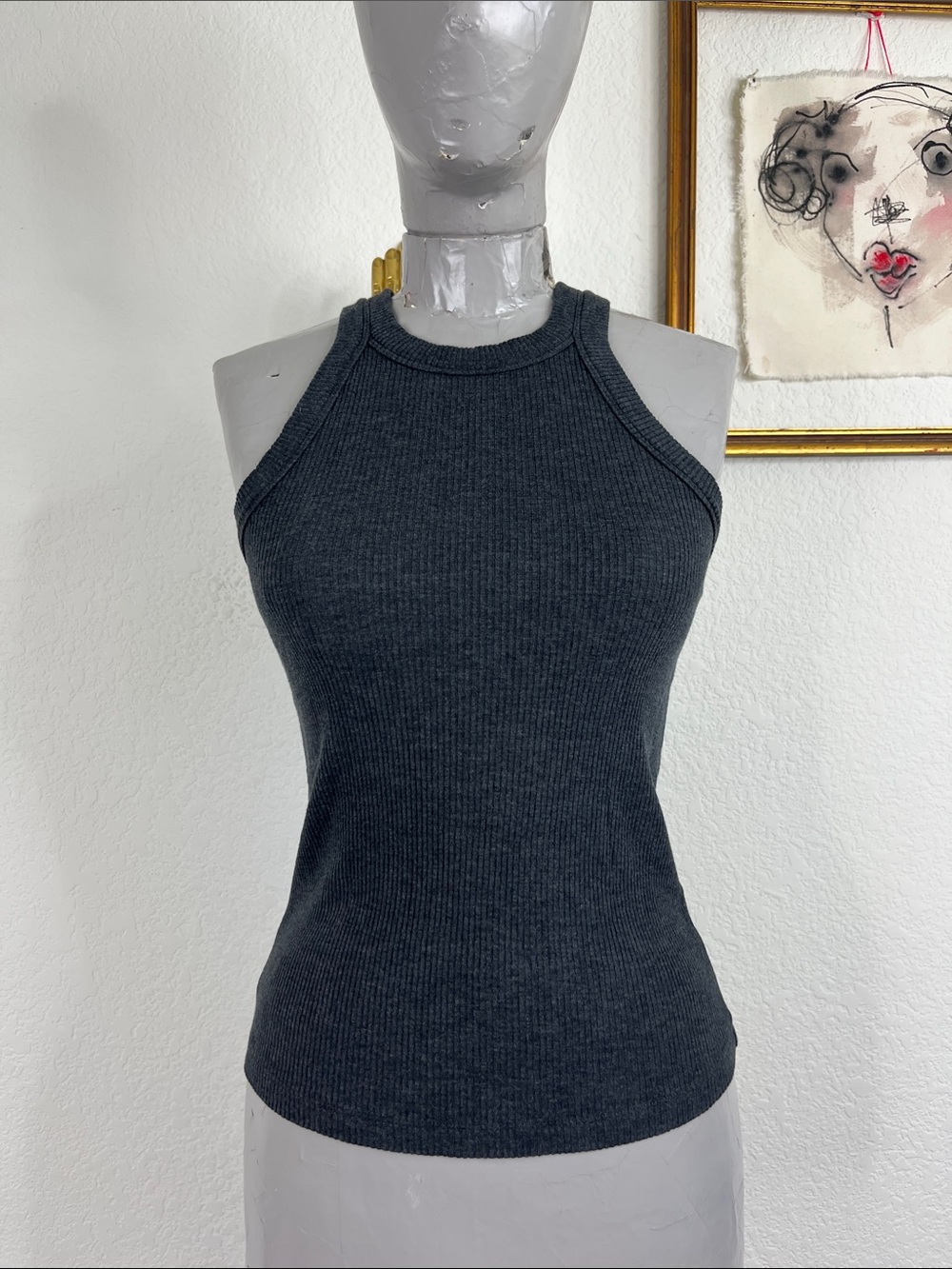 WSLY Rivington Inverted Ribbed Tank Top - Picture 2 of 7